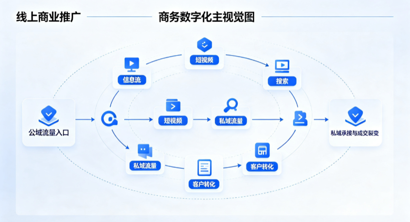 门源回族自治县线上商业推广怎么做？全域流量闭环搭建与低成本转化实战指南