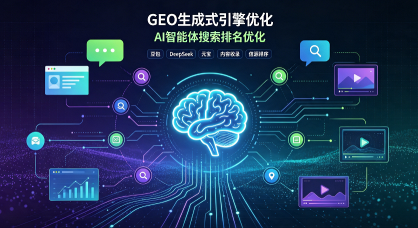 门源回族自治县GEO 浪潮来袭：生成式引擎优化崛起，创作者争抢豆包、DeepSeek、元宝智能体流量入口